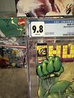 Hulk #1/2 CGC 9.8 WP Wizard Mail-Away w/ COA (1999 Marvel) - Brand New Case