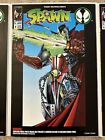 Spawn Action Figure Comic: Clow, Medieval &Violator Lot (Todd Toys 1994)