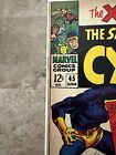 X-Men #45 FN+ 6.5 (Marvel Comics 1968) - Strong copy with tanning