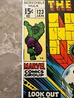 Incredible Hulk #123 FN/VF (Marvel Comics 1970)