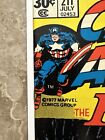 Captain America #211 8.5 VF+ (Marvel Comics 1977)