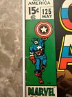 Captain America #125 VF (Marvel Comics 1970) - Nice high grade