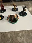 HeroClix X-Men Lot Juggernaut, Colossus, Scarlet Witch, Wolverine (2005 WizKids)