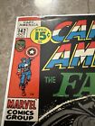 Captain America #142 7.0 FN/VF (Marvel Comics 1971) - Presents Well