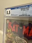 Batman #127 CGC 5.5 OW Pages (DC Comics 1959)