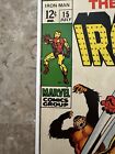 Iron Man #15 FN 6.0 (1969 Marvel Comics) - Solid copy for grade