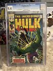 Incredible Hulk #103 6.5, #123 9.4 CGC  (1968 Marvel Comics)