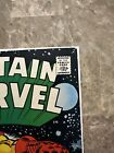 Captain Marvel #14 FN/VF 7.0 (Marvel Comics 1969) - Glossy Copy