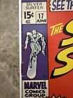 Silver Surfer #17 FN+ (1970 Marvel Comics)