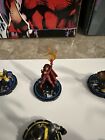 HeroClix X-Men Lot Juggernaut, Colossus, Scarlet Witch, Wolverine (2005 WizKids)