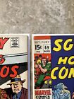 SGT FURY #68,69 (Marvel Comics 1969)