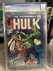 Incredible Hulk #103 6.5, #123 9.4 CGC  (1968 Marvel Comics)