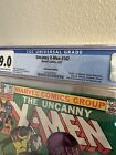 Uncanny X-Men #142 CGC 9.0 Newsstand OWTW Pages (1981 Marvel Comics)