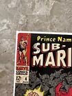 Prince Namor The Sub-Mariner #4 FN/VF (Marvel Comics 1968)