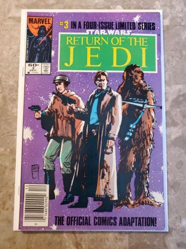 STAR WARS : RETURN OF THE JEDI 1983 Marvel Comics #3 - VF+