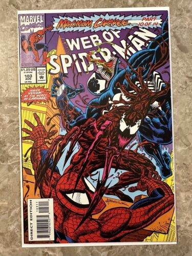 Web of Spider-Man #103 (1993 Marvel Comics) - NM