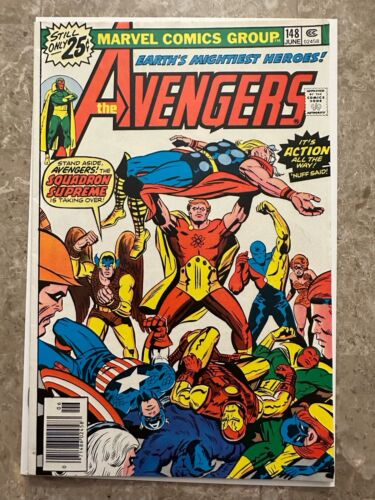 Avengers #148 VF- (Marvel Comics 1976)