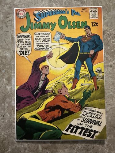 Superman's Pal Jimmy Olsen #115 VF- 7.5 (DC Comics 1968) - Nice looking copy