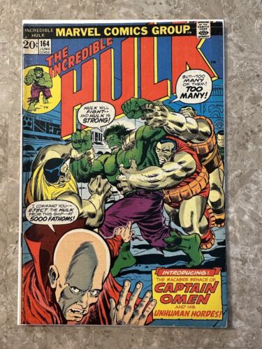 Incredible Hulk #164 (Marvel Comics 1973) - FN+