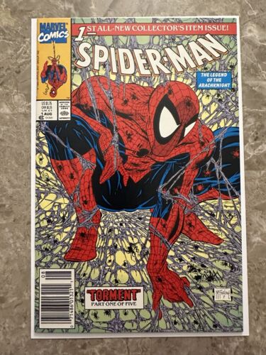 Spider-Man #1 VF/NM Newsstand (1990 Marvel Comics)