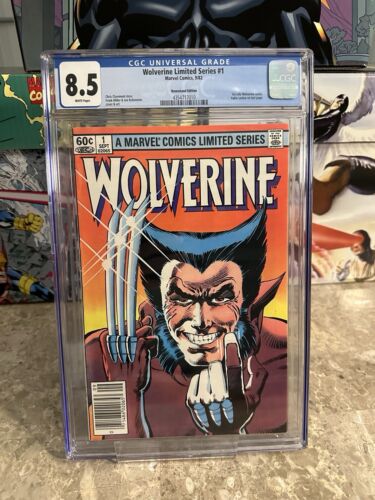 Wolverine Limited Series #1 CGC 8.5 Newsstand WP (1982 Marvel Comics)