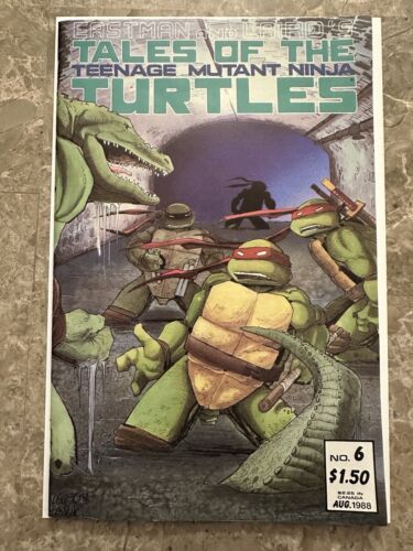 Tales of the Teenage Mutant Ninja Turtles #6 VF+ (1988 Mirage Studios)