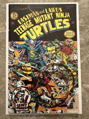 Teenage Mutant Ninja Turtles #15 (1988 Mirage Studios) - VF+