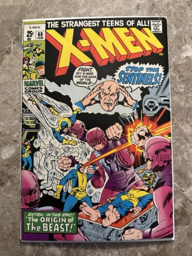 X-Men #68 FN/VF 7.0 (1971 Marvel Comics) - Beautiful Copy