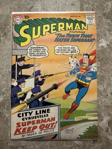 Superman #130 FN/VF 7.0 (DC Comics 1959)