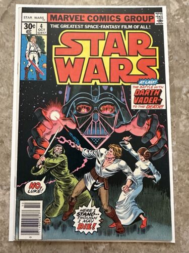 Star Wars #4 VF- (1977 Marvel Comics)