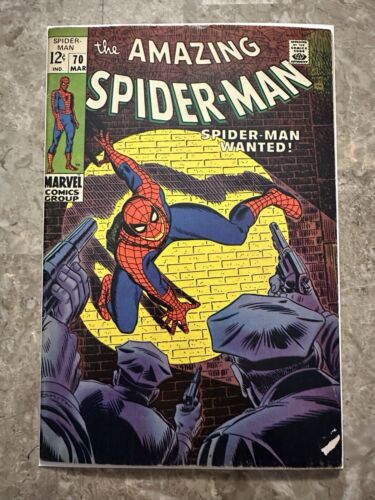 Amazing Spider-Man #70 FN- 5.5 (Marvel 1969) - Nice looking copy for grade