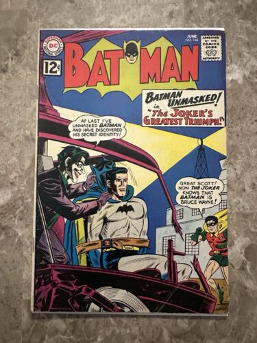 Batman #148 VG+ 4.5 (DC Comics 1962)