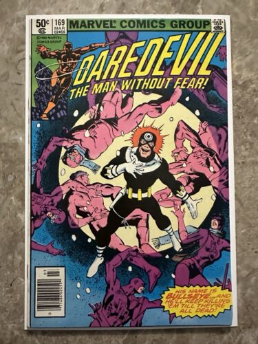 Daredevil #169 Newsstand VF- 7.5 (1981 Marvel Comics)