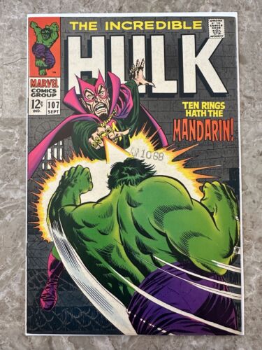 Incredible Hulk #107 VF+ (Marvel Comics 1968)