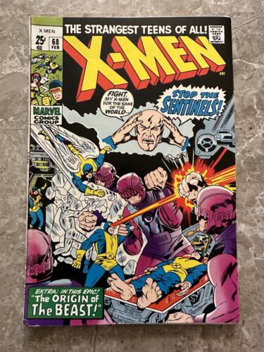 X-Men #68 FN+ (1971 Marvel Comics)