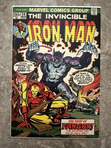 Iron Man #56 VF- 7.5 (1973 Marvel Comics) - Nice glossy copy