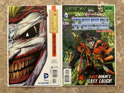 Teen Titans #15-16 Batman Death of the Family Tie-In (DC Comics 2013)