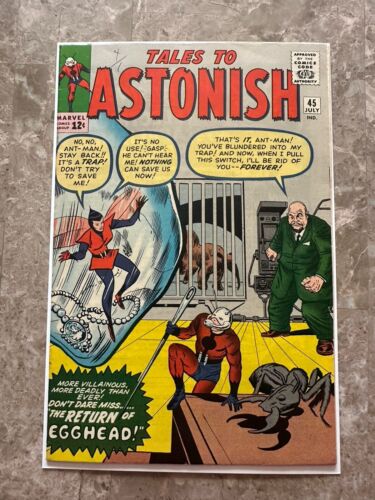 Tales to Astonish #45 FN+ (1963 Marvel Comics)