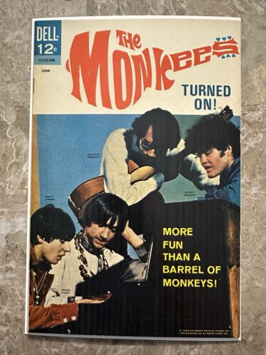 The Monkees #12 VF 8.0 (Dell Comics 1968)