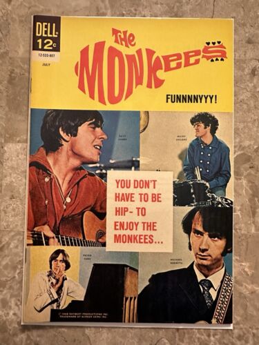 The Monkees #13 VF+ 8.5 (Dell Comics 1968) - Nice Copy