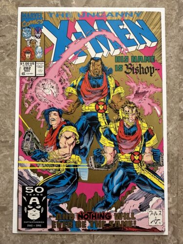 Uncanny X-Men #282 2nd printing FN/VF (Marvel Comics 1991)