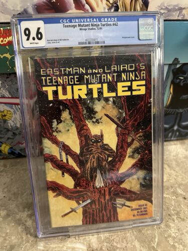 Teenage Mutant Ninja Turtles #42 CGC 9.6 WP (1991 Mirage)