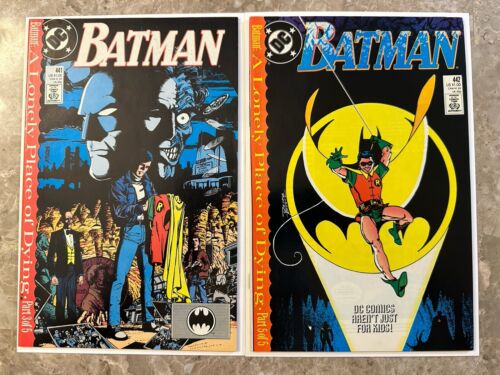 Batman #441,442 (DC Comics 1989) - VF/NM Avg