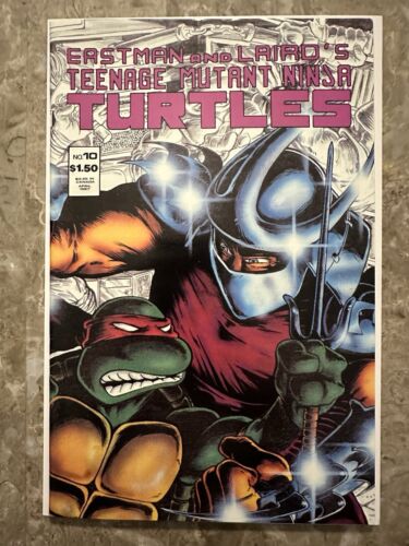 Teenage Mutant Ninja Turtles #10 VF+ (1987 Mirage Studios)