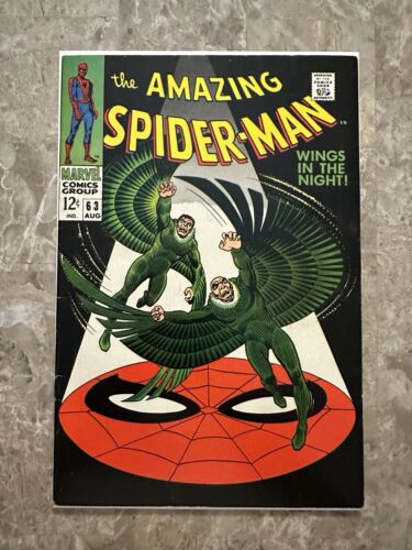 Amazing Spider-Man #63 FN/VF 7.0 (Marvel Comics  1968) - Nice copy