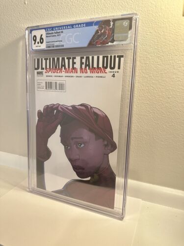 Ultimate Fallout #4 2nd Print Pichelli Variant CGC 9.6 WP (2011) Custom Label