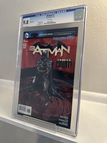 Batman #7 CGC 9.8 WP (2012 DC Comics) - Variant Cover