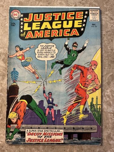 Justice League of America # 24 (DC Comics 1963) - VG/FN