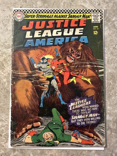 Justice League of America #45 (DC Comics 1966) - VG-