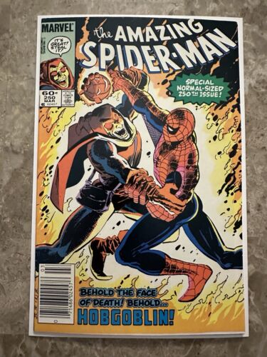 Amazing Spider-Man #250 Newsstand VF 8.0 (1984 Marvel Comics)